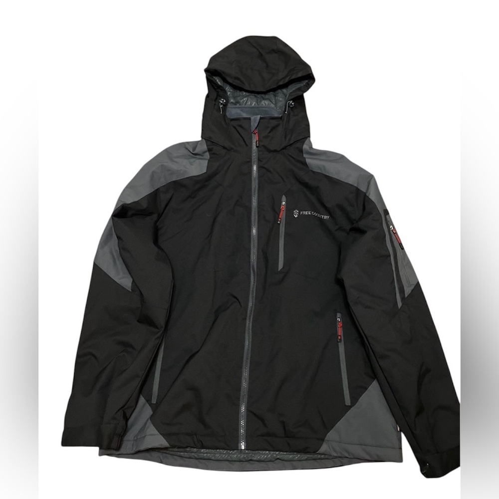NWT Men’s Large Winter Coat Jacket with Removable Hood